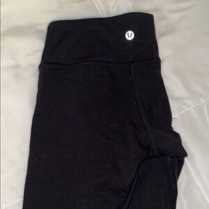 lululemon athletica cropped Black Leggings